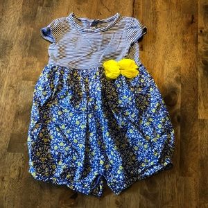 Carters floral romper
